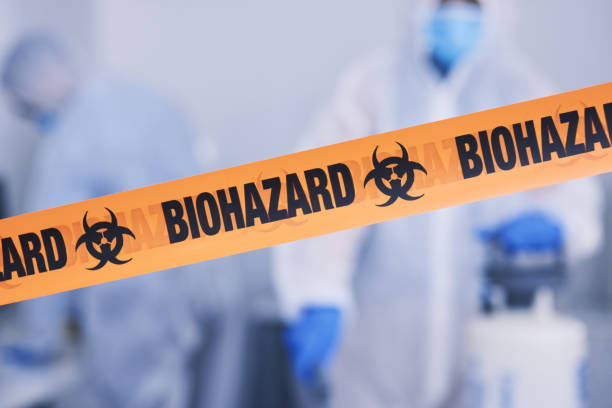 Professional Biohazard technician working in Lake Worth, FL